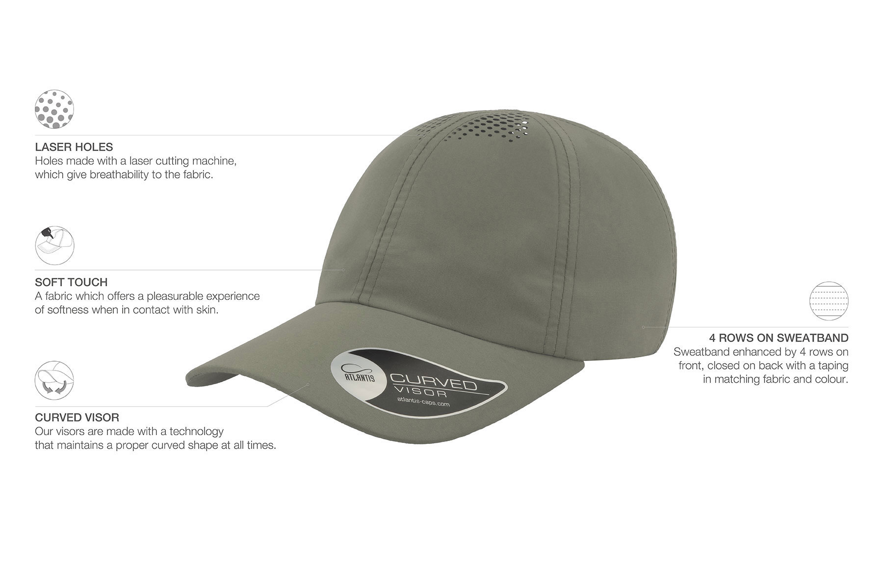 baseball hat with hole on top
